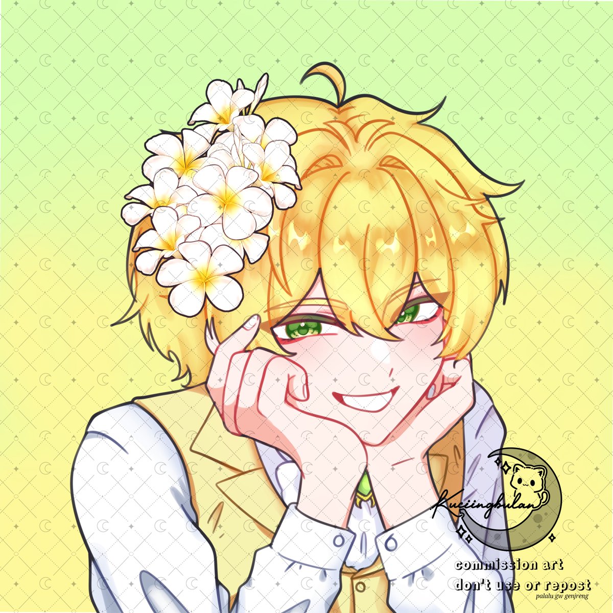 kuciingbulan's tweet photo. 🌙 commission result 🌙

Thank you for your support and for trusting me with your commission. 🍀 https://t.co/ziOD4TiWlD