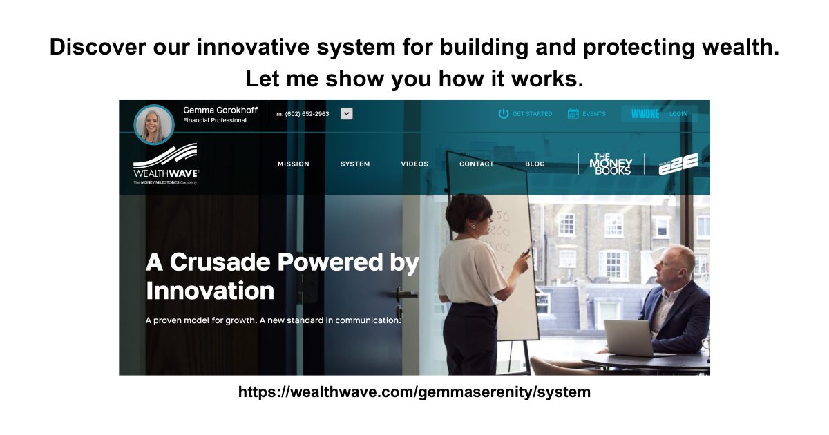 gemmaserenity's tweet photo. Discover our innovative system for building and protecting wealth. Let me show you how it works. https://t.co/jtmAdwRE6E @WilfredWarrick https://t.co/Zr7l0Lz7gy