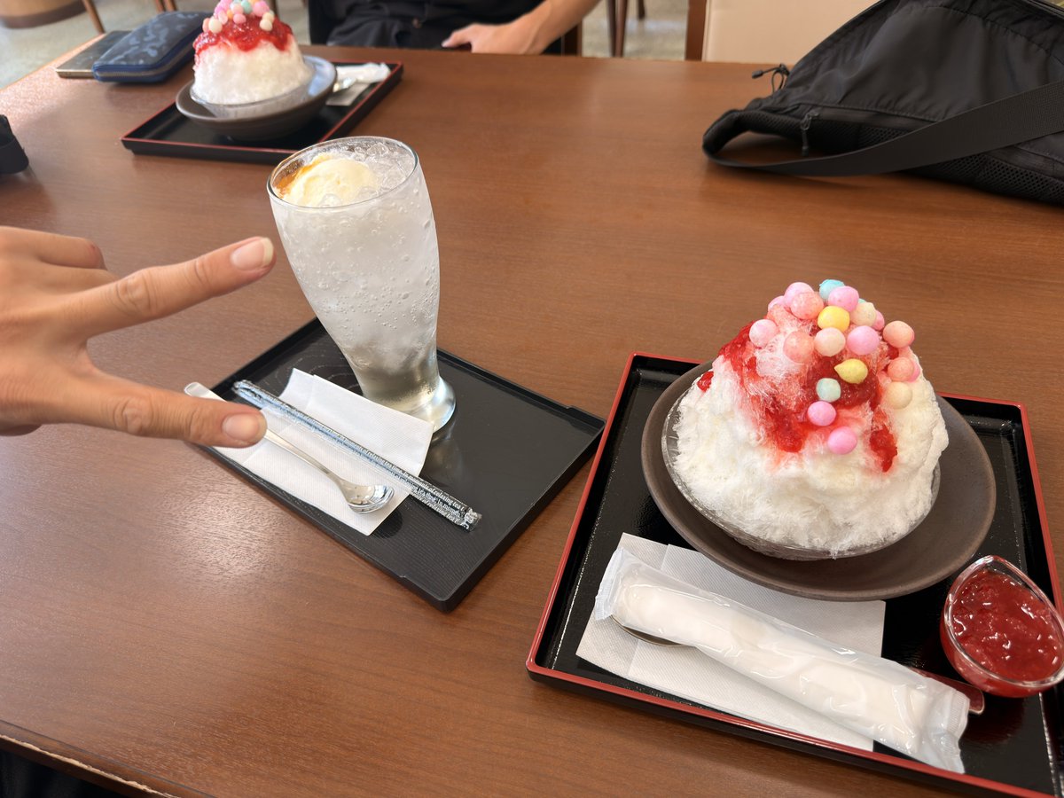 itoha_f55s's tweet photo. 藤橋のかき氷美味かったな🍧 https://t.co/RDqlCaS0YN