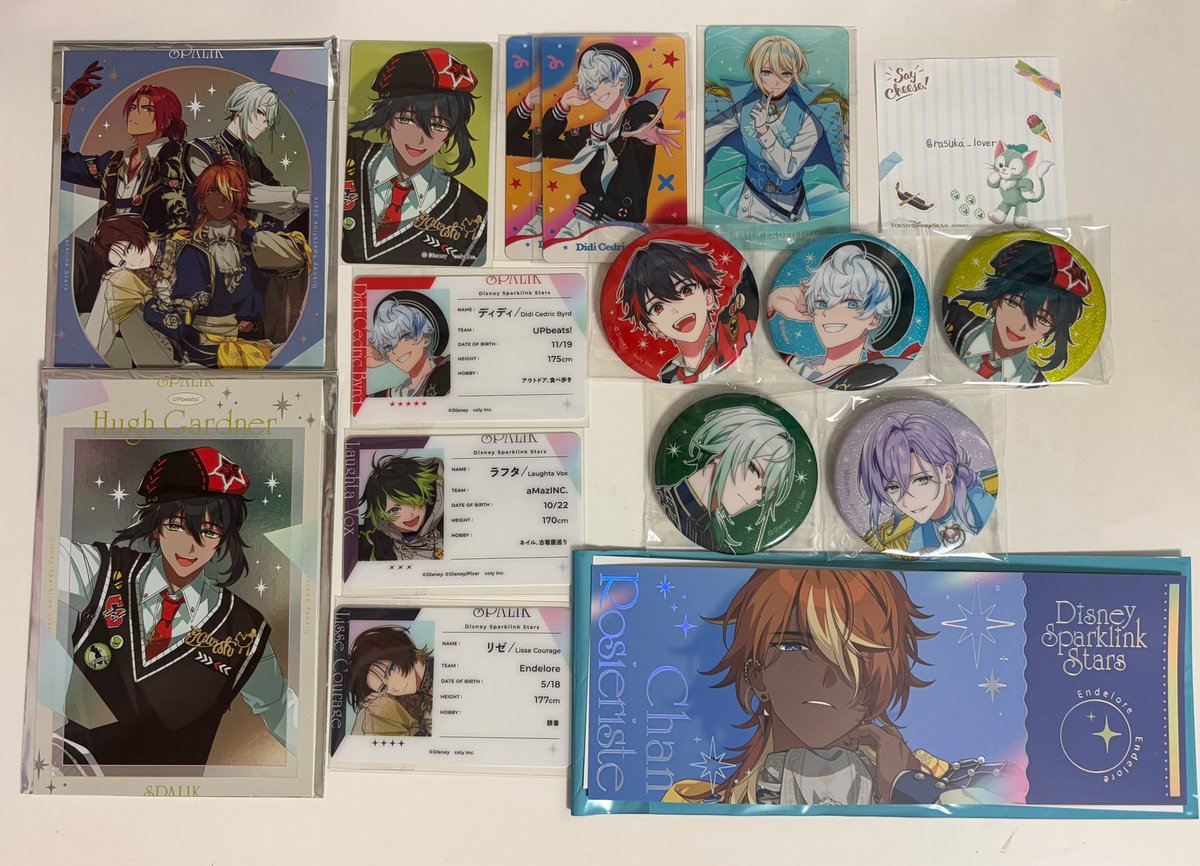 rasuka_lover's tweet photo. ꒰ 交換/譲渡 ꒱
スパークリンクスターズ スパリク

求 : ラスカ or 定価買取

譲 : ネオ ヒュー ディディ ラフタ リゼ スー
　   シャン レント

郵送にて交換希望です📮
まとめての方優先させていただきます。 https://t.co/o41e9l6JFu