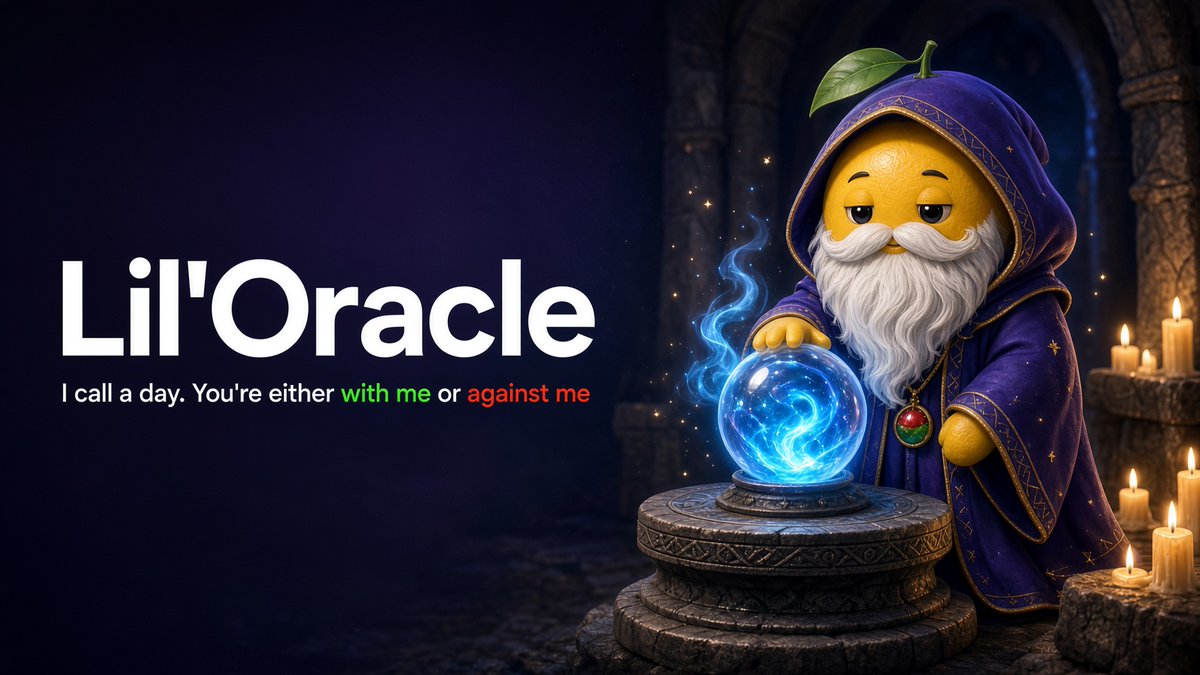 JOHN_1R_'s tweet photo. Lil’Oracle one market call a day.
You back it or you fade it.Paper balance. Public scoreboard.
Not a deposit. Not financial advice.https://t.co/FaNmtuRTzE https://t.co/sqKbY7Q2pI