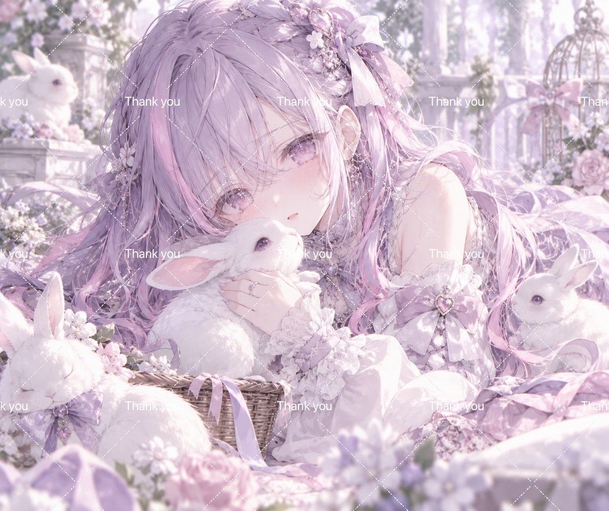 macha_lilac's tweet photo. ぴりちゃん(@gl_m25 🎀)に素敵なイラストのプレゼントもらっちゃった🥺💞

私がうさぎが好きなの知って覚えてくれててめーっちゃ可愛いの作ってくれた꒰ˆִっ. ɞ̴̶̷̥ˆ꒱♡嬉しすぎるよありがとう!!!!

 #ピリオド絵 https://t.co/SqGBRcneGr