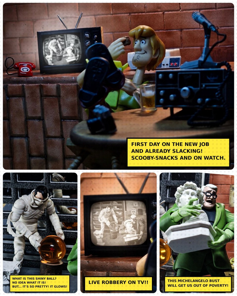 NoSoloFigs's tweet photo. New Job / Nuevo trabajo
#scoobydoo #jadatoys #retrocartoons #actionfigurephotography #toycollector https://t.co/rUB2VXJAgs