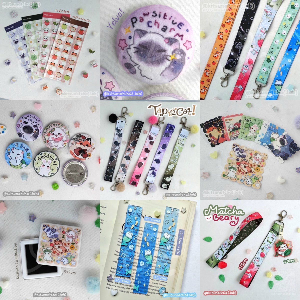 Kitsunatcha's tweet photo. Original merch pookie paws #cf23

Ada sticker, stikerbook, ganci, lanyard, magnet, pin, dan yg lain yey! https://t.co/fQExbWMe89