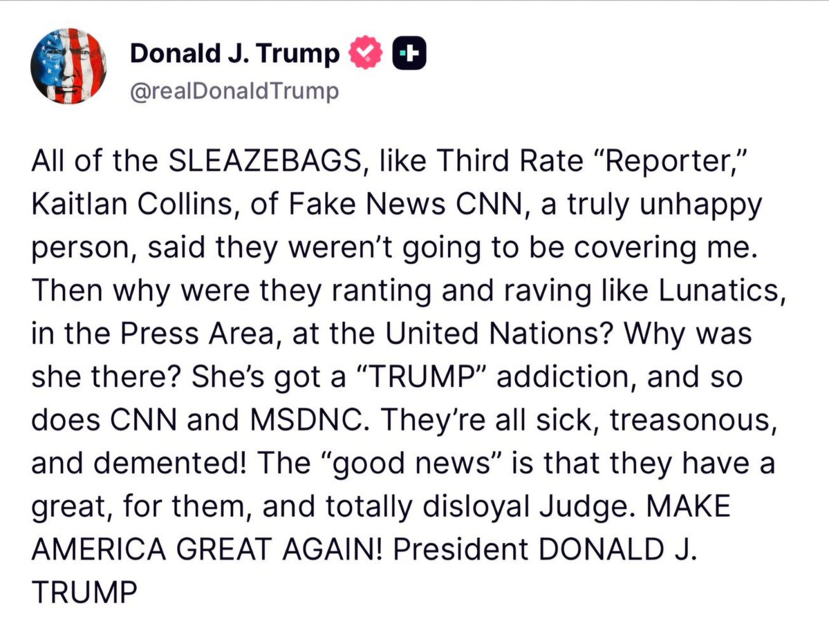 herotimeszero's tweet photo. Kaitlan Derangement Syndrome is no joke. If you or your president is suffering from KDS, call the crisis hotline at 1-800-BROKEN-SNOWFLAKE https://t.co/PFmR9OynGO