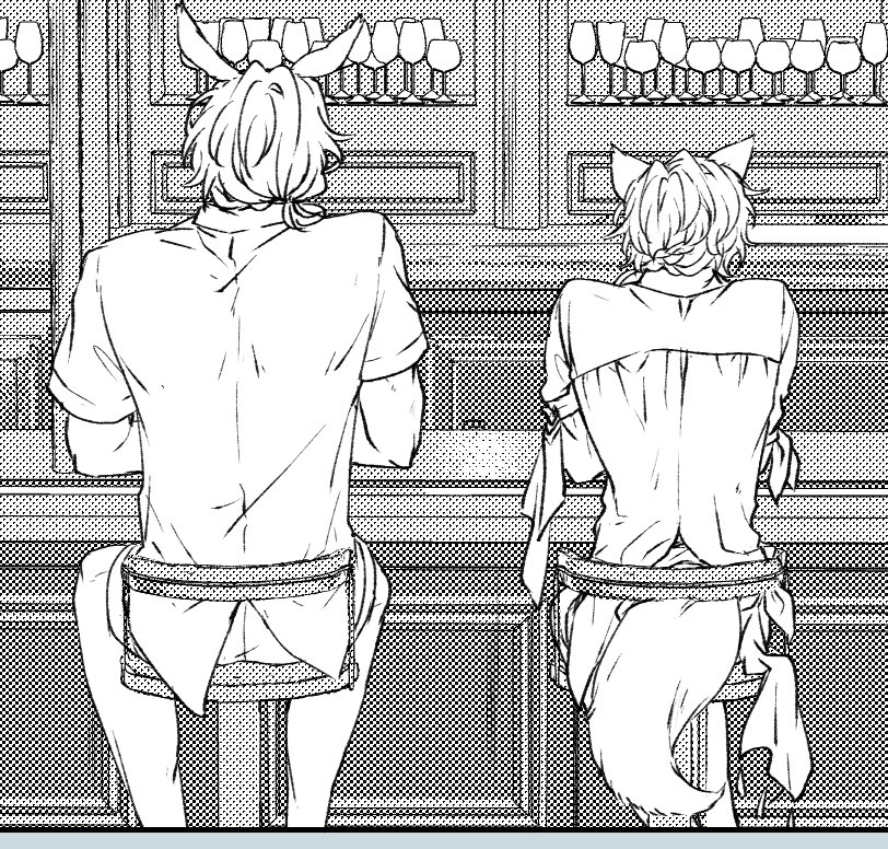 yy_hyb's tweet photo. 体格差なんてなんぼあってもいいですからね
うさこんレチ原稿wip https://t.co/X2KKZWnAtP