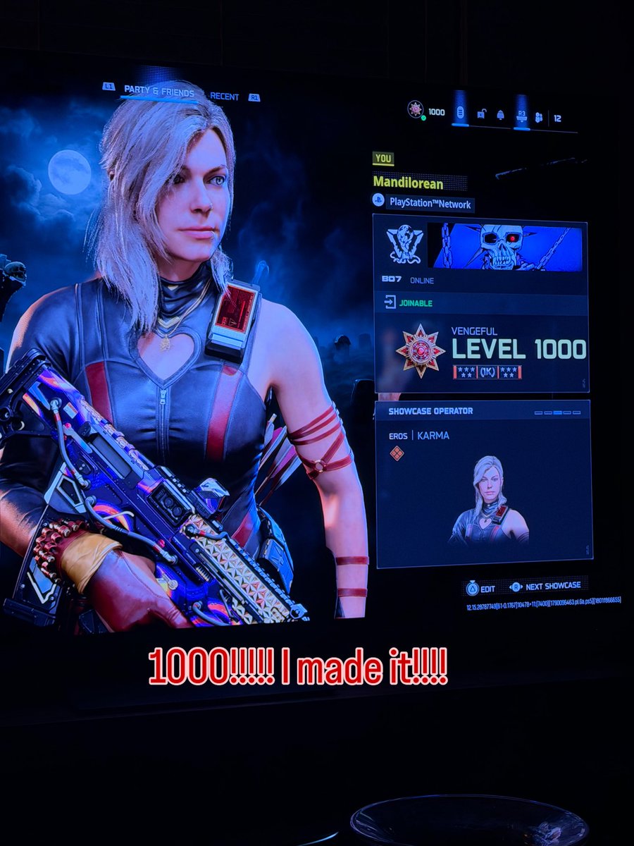 Mandilorean's tweet photo. Look what I did?! Only took me 10 months 😂#prestigemaster #cod #mandiloreangames #womenwhogame https://t.co/7VGHoSLa4m