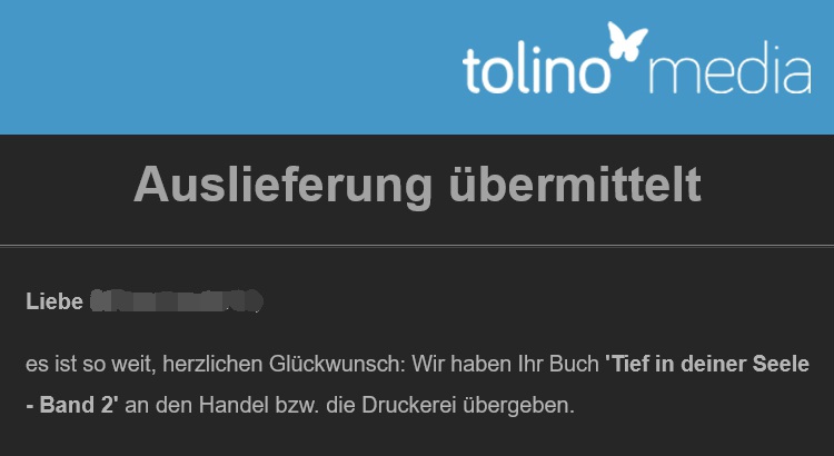 TidS_LuS's tweet photo. 🪽 Endlich ist es so weit 🥳
Tief in deiner Seele Band 1, Band 2 und auch das Steckbrief Buch zu den Engeln wurde als Taschenbuch freigegeben und bei @tolino_media an die Druckereien weiter gegeben ♥️
#tiefindeinerseele #tids #selfpublisher #writer #books https://t.co/Kewl897Rn2