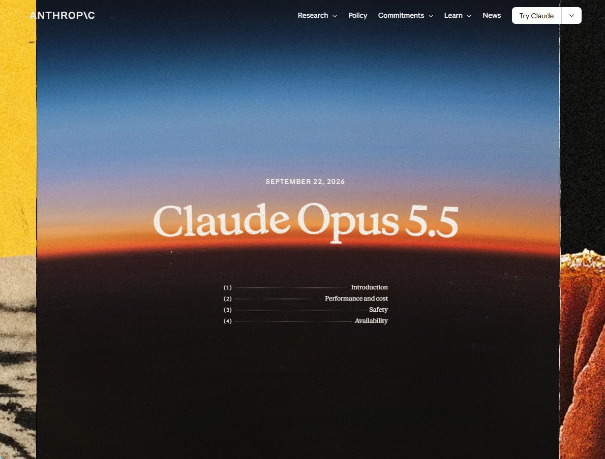 jun_ogulinks's tweet photo. Opus 5.5 が発表されました😊

ベンチマークを見ると Fable 5.1 のレベルで動作することがわかりますが、以下の2項目については GPT-6 Astra の方がスコアが高いようです

- Business workflows
- Agentic scientific research

Opus 5 よりもタスクあたり約30%高速で、約40%安価、消費トークンも減る、というのが今回一番の売りなのかなと思っています

Claude Code では5時間セッション制限が20%増加しているようですが、上記の理由から制限内で実質25%長く利用可能とのこと

Pro、Max、Team ユーザーならリセットも1回利用可能です

ただし、多くのセキュリティ作業は自動的に「Claude Opus 4.8」へ切り替わるようなので、そこは注意が必要です