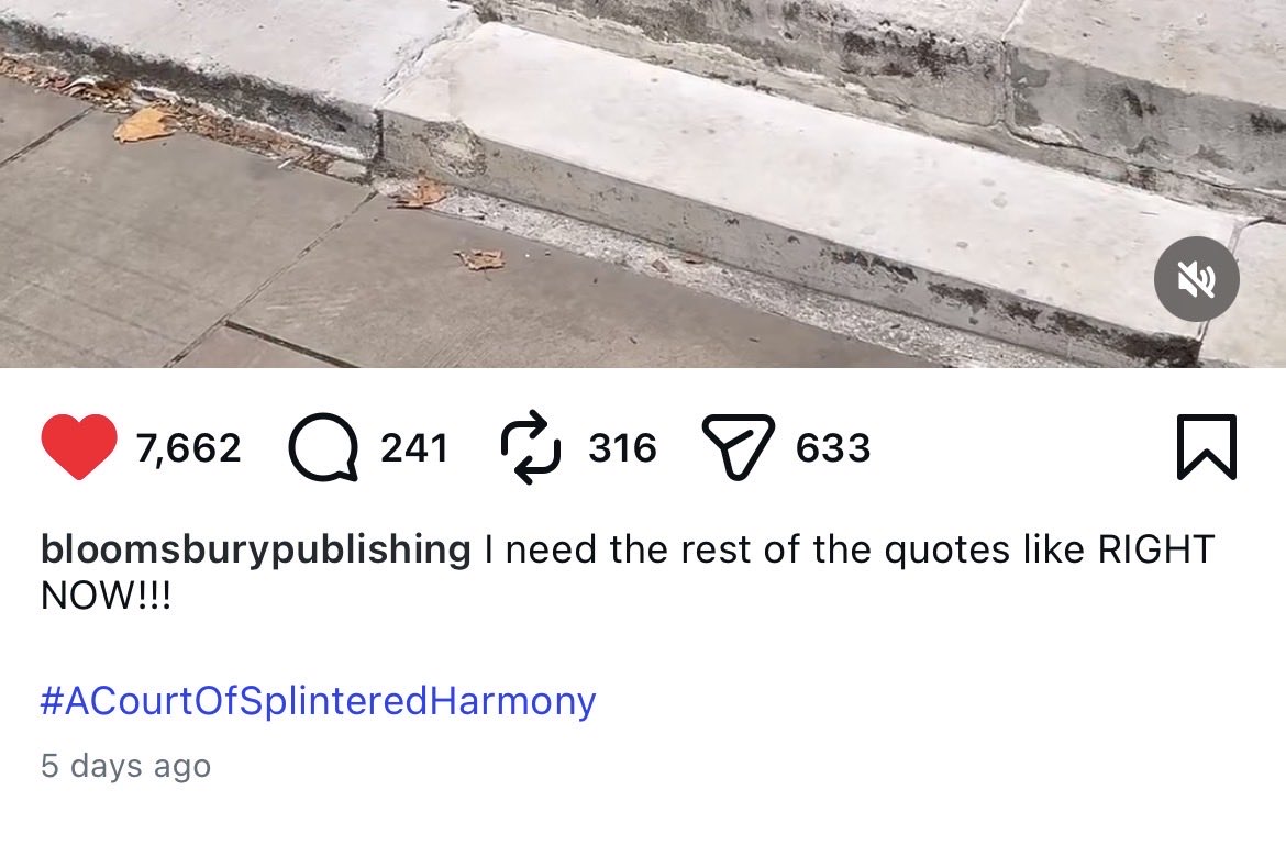 libbyswft's tweet photo. Lol, it was literally a snippet of line from the book itself and a teaser, so obviously that’s what drove the engagement. Maybe check the other posts before making that comparison. https://t.co/iGYJUMrtsy