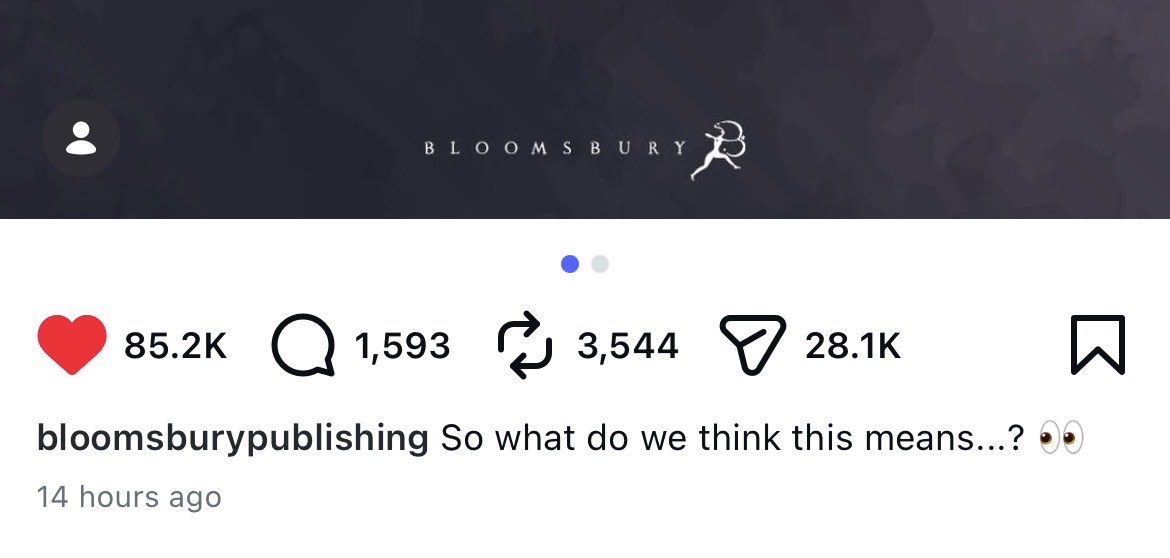 libbyswft's tweet photo. Lol, it was literally a snippet of line from the book itself and a teaser, so obviously that’s what drove the engagement. Maybe check the other posts before making that comparison. https://t.co/iGYJUMrtsy
