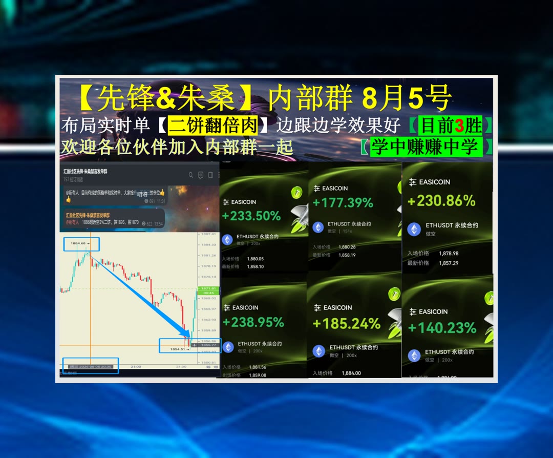 EugenieUrejz's tweet photo. Work bears witness who does well.
想区分行情？关注趋势分析。共识机制🔍分片技术🚧网络通信📥智能制造
Worldcoin🍰短期🍋spcx🔷YLDS
ETH 加密货币 OKX  免费合约跟单社区👉 @fzy988 👈 https://t.co/R6nCfQ6G7p