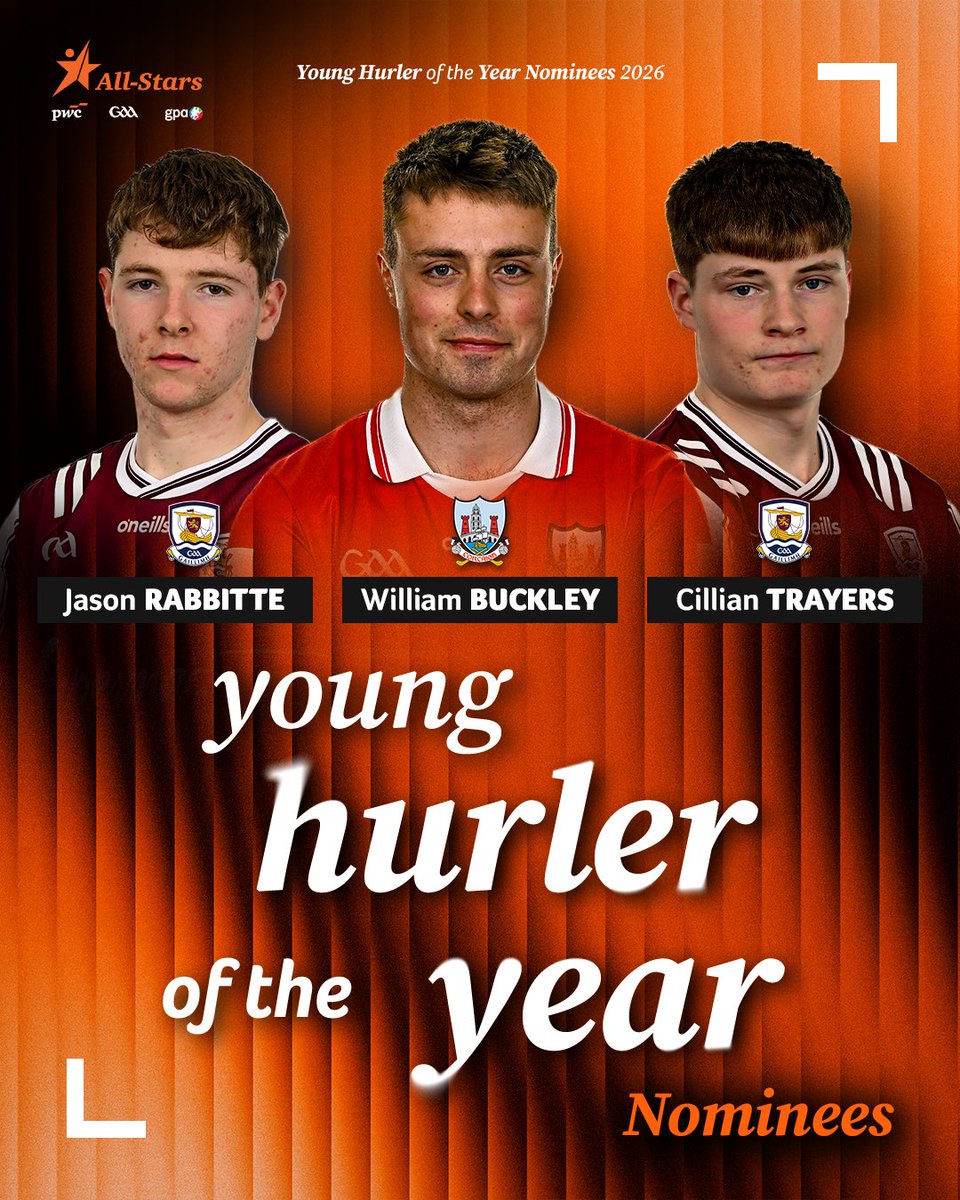 officialgaa's tweet photo. The hurling nominees are in 📰🛬

Limerick lead the way with 13 nominations, Galway claim 11, with 8 counties represented across the 45 @PwCIreland GAA GPA All-Star nominations.

See the full list of nominees ➡️ https://t.co/5Yzz7GHzKb