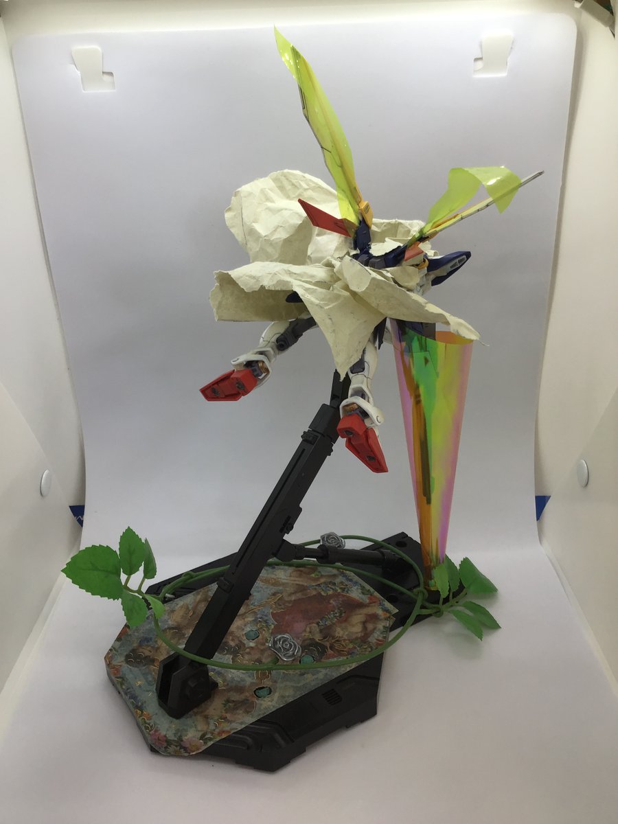 aizu_sengoku's tweet photo. おもちゃ屋本舗会津千石店

第4回 プラモデル展示会作品紹介

エントリーNo.4　いちよん様作

「閃光一閃」

ベースキット　ガンプラ EGウィングガンダム

＃本舗会津_展示会4th https://t.co/8N07KUUyeT