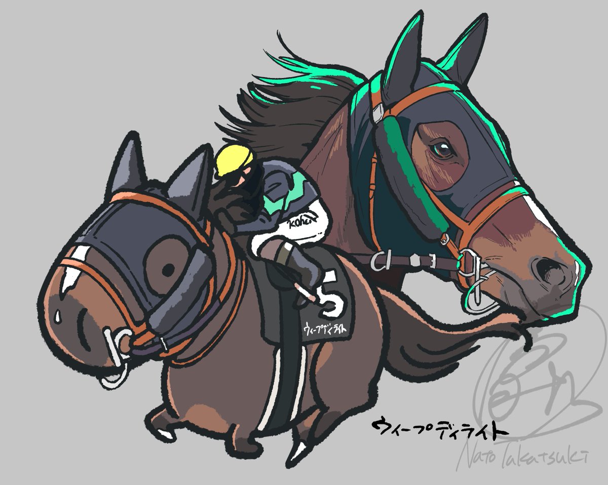 UMAmochi2020's tweet photo. デフォルメも、リアルな馬もどちらも毎度良い形に描けるよう勉強中です🐴
リアル方面はもっとうまくかっこよく描きたい…！ https://t.co/iL508WYctQ