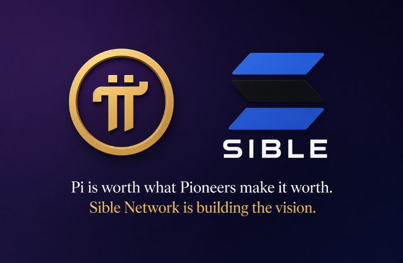 openmainnet's tweet photo. π Pi is worth what Pioneers make it worth.
And Sible Network is building THE VISION. ποΈβπ¨οΈ
Pi taught us: Community = Value.
Sible is teaching us: Vision + Community = Future.
Weβre not just mining. Weβre building.
Mine Now
π https://t.co/ozEAKpn9v7
#PiNetwork #SibleNetwork #CryptoVision