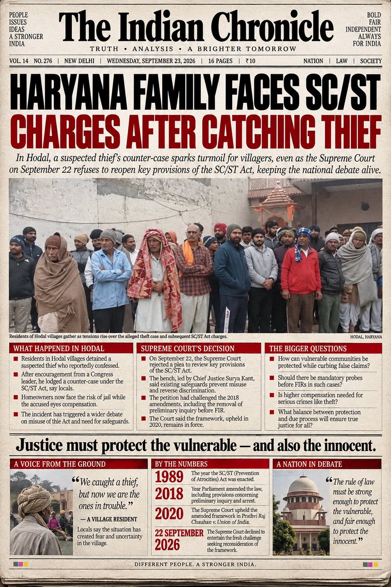 deepCH_2's tweet photo. @Mrsinha #Haryana #SCSTAct #SupremeCourt https://t.co/LW4rXzT9wX