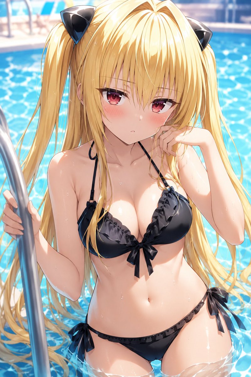 0714tolover's tweet photo. 金色の闇×ビキニ

#AIart️️️️️️️️️️️️️️️️️️️️️️️️️️️️️️️️️️️️️️️️️️️️️️️️️️️ #AIイラス�� #ToLOVEる https://t.co/ZZinDUlPNM