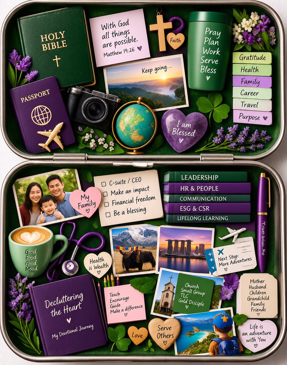 JoyceSiaw's tweet photo. Create Personal Collage https://t.co/jBJLjG1Tmp

Enjoying the ChatGPT prompt and well it’s super easy and quick! 

Find out more about your favourite colours and activities.  Blessed beyond measure 💜

2026.09.23 https://t.co/xXUZycprzl