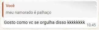 Caio_nogaroto's tweet photo. Print que minha namorada (@passalariss ) me mandou, eu fiquei muito feliz com isso ksksksksk https://t.co/JvhEzUatkB