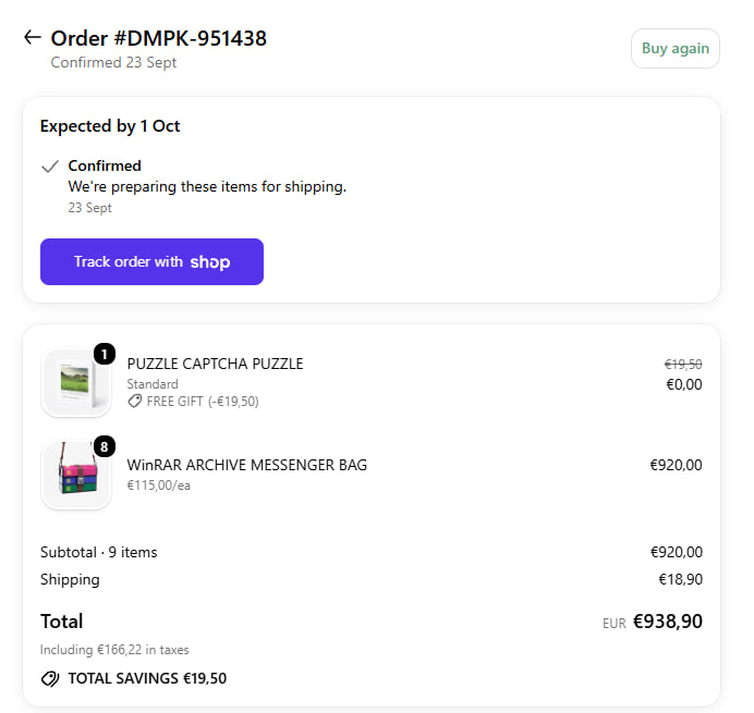 xeno10x's tweet photo. 56 bags 

when we recieve confirmation that every single bag out there is under our control, i will be redirecting fees to winrar, and if we don't get a wallet we'll just use all the fees to buy winrar licenses https://t.co/j25TzMq4aA
