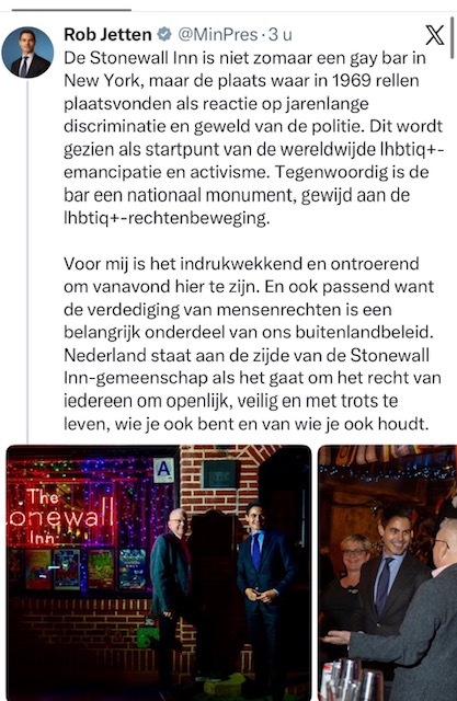 DalesGeert63675's tweet photo. Dat doorlopend de homo uithangen door 'onze' minister-president begint deze homo inmiddels helemaal de strot uit te komen. Ga gvd (sorry....) eens aan het werk, vervelende poseur. 😡🤢🤮 https://t.co/WYcCuaDozY