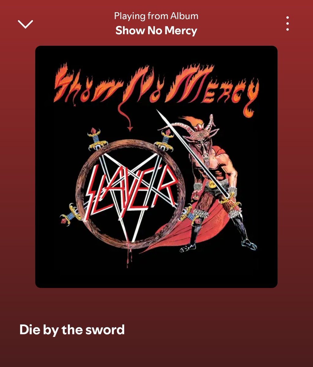 ZombiPSlayer666's tweet photo. #nowPlaying #Slayer
https://t.co/1i4qDYqFxf https://t.co/1wXU83aYYX