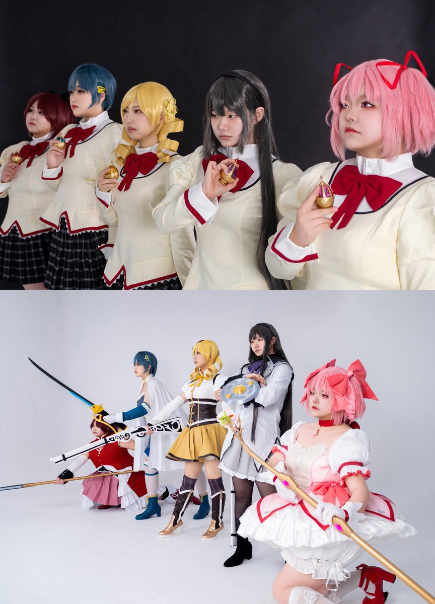 One_day_HL's tweet photo. 魔法少女まどか★マギカ 

鹿目まどか @One_day_HL
暁美ほむら @ooxxrg
巴マミ @tmdncl007
美樹さやか 
佐倉杏子 @taming_0w0

📸 @prp2000

#마마마 #cosplay https://t.co/AHb85JjQcb