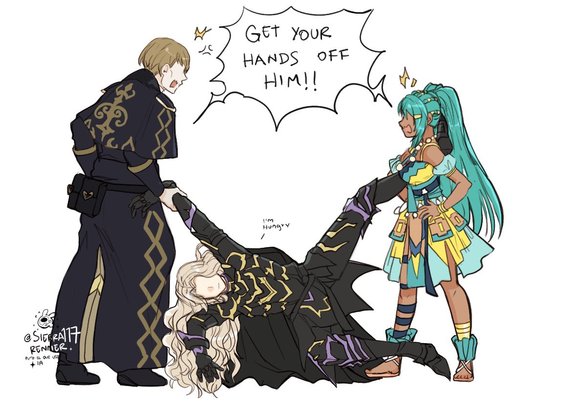 s117renner's tweet photo. #FireEmblem #FE万紫千紅 Their relationship in a nutshell xd https://t.co/POL3bFnpN7