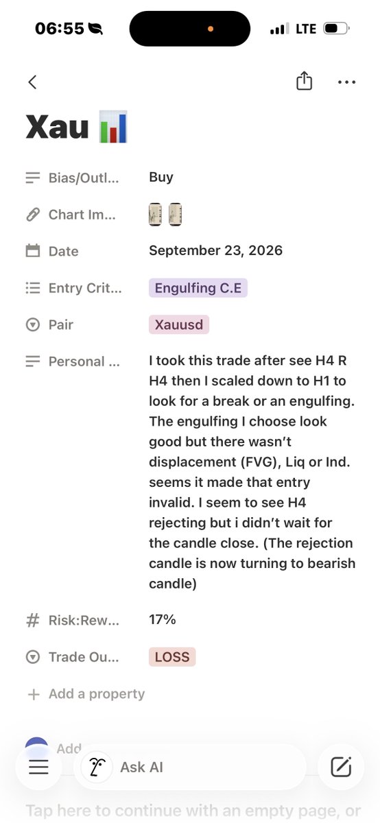_Ashherr's tweet photo. I woke up to early 😹

SL on $XAUUSD 

Journaled my mistake 😉👊 https://t.co/58sbbH0qtt