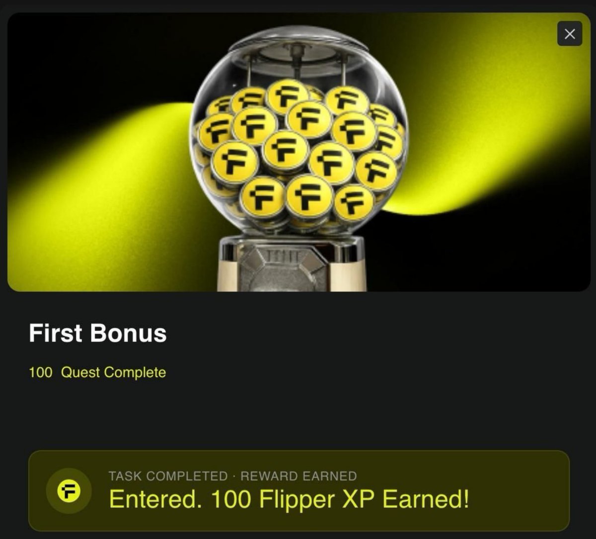 gerardbebej5's tweet photo. Big News Flipper ( 1,7M Raised )

Flipper Bullish Point : 

Perps Mainnet Launch 
New Xp Quest Dropped (Social / Trading)
First Bonus Code (Bonus100) https://t.co/fasrArvRwJ