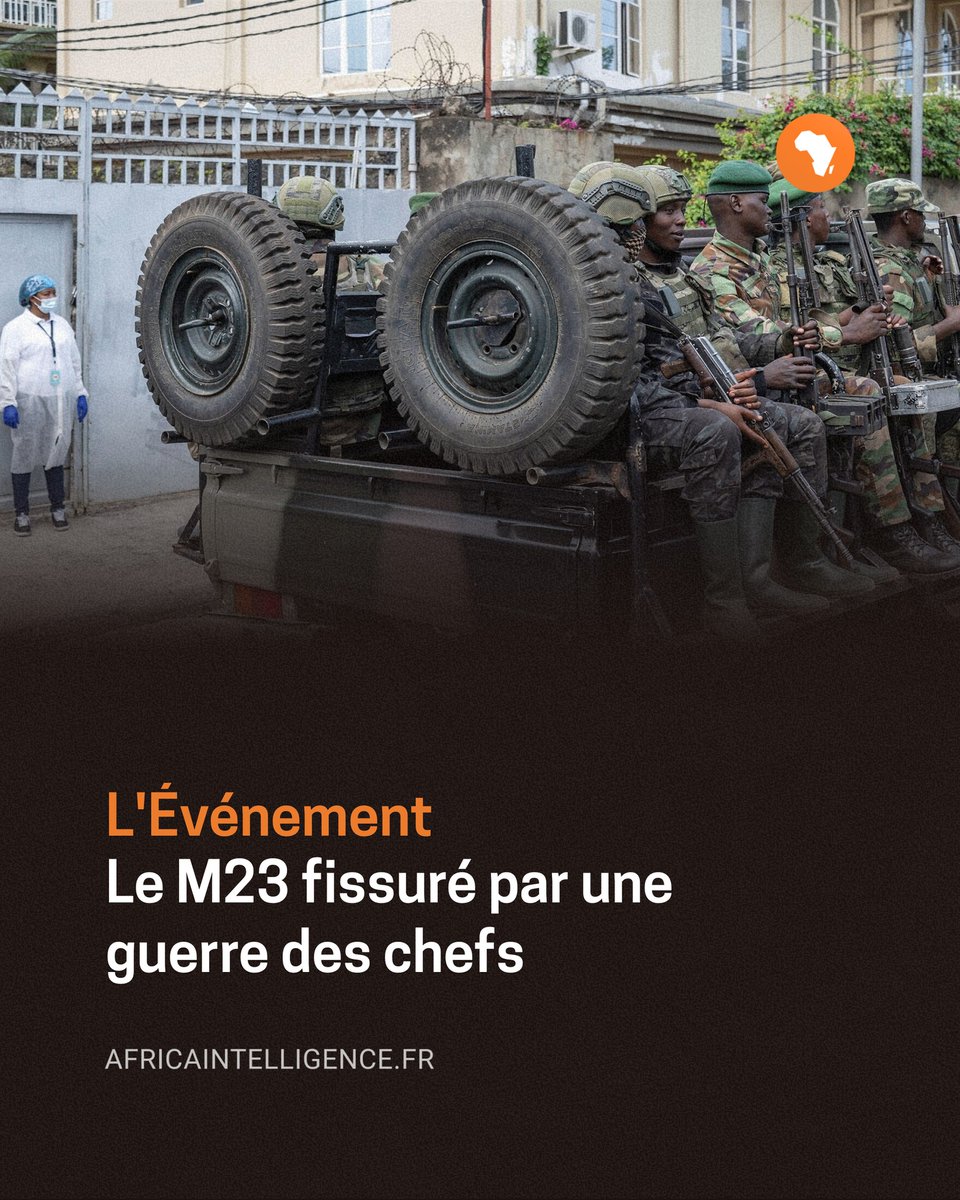 Africa_In_FR's tweet photo. RDC | Selon les informations d'Africa Intelligence, de vives tensions traversent la direction politique et militaire du M23. Les coulisses d'un projet déjoué de déstabilisation du pouvoir de Sultani Makenga témoignent des divisions au sein du mouvement.
➡️ https://t.co/joojXFhJuR https://t.co/J7SIVnmtYa