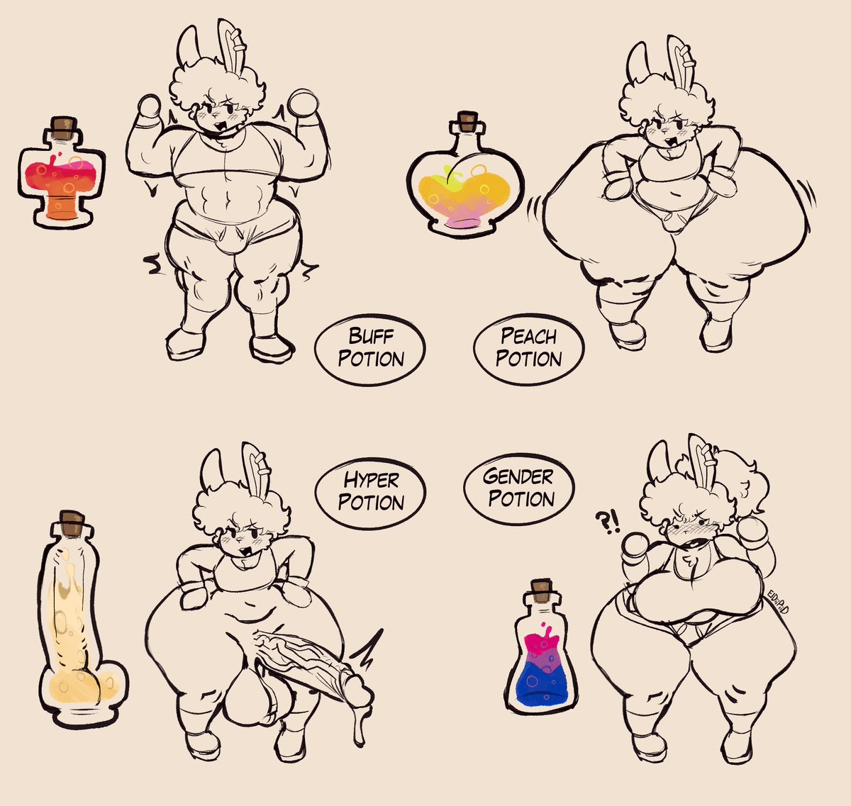 ElDiipiiD's tweet photo. silly potions https://t.co/0IBrw7IRpa