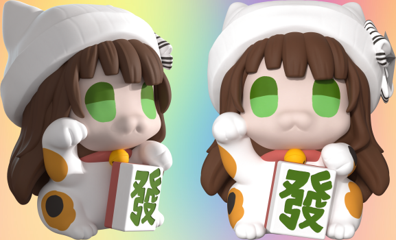 syarutan_888's tweet photo. 3D artist SuperBellyJelly (@wubwubjelly) made this for me and gave it to me as a gift! It's so cute! I'm very thankful. It's a maneki-neko, a Japanese lucky cat! 😺
https://t.co/UNBtVTJvTs https://t.co/Kn8LHokxRh