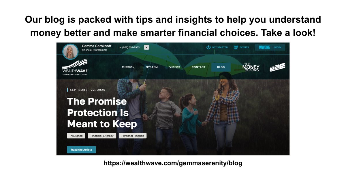 gemmaserenity's tweet photo. Our blog is packed with tips and insights to help you understand money better and make smarter financial choices. Take a look! https://t.co/SJgPEET6fH @WilfredWarrick https://t.co/Ji1dcu5UkA