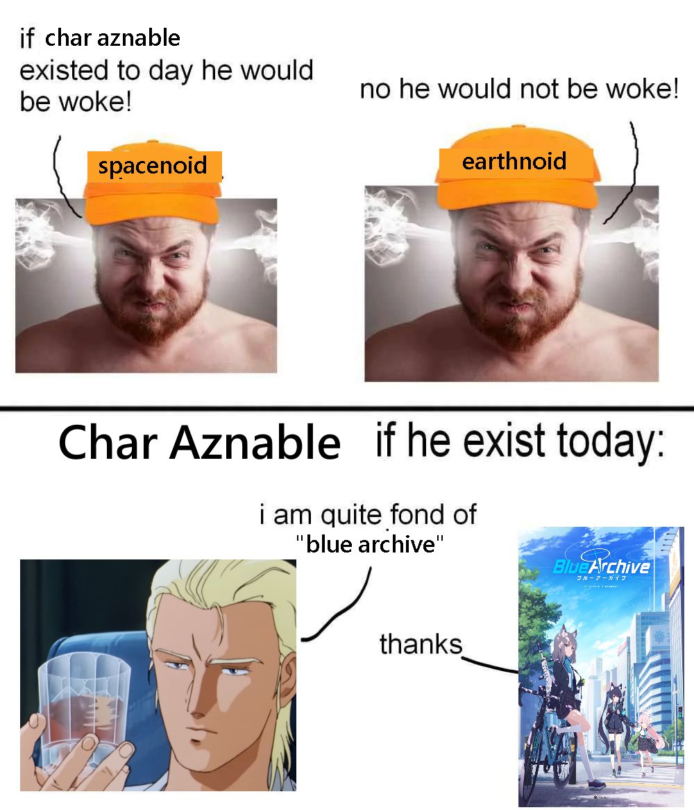 durandalcomplex's tweet photo. based off that line of dialogue from char's counterattack https://t.co/66kH6I3lfK