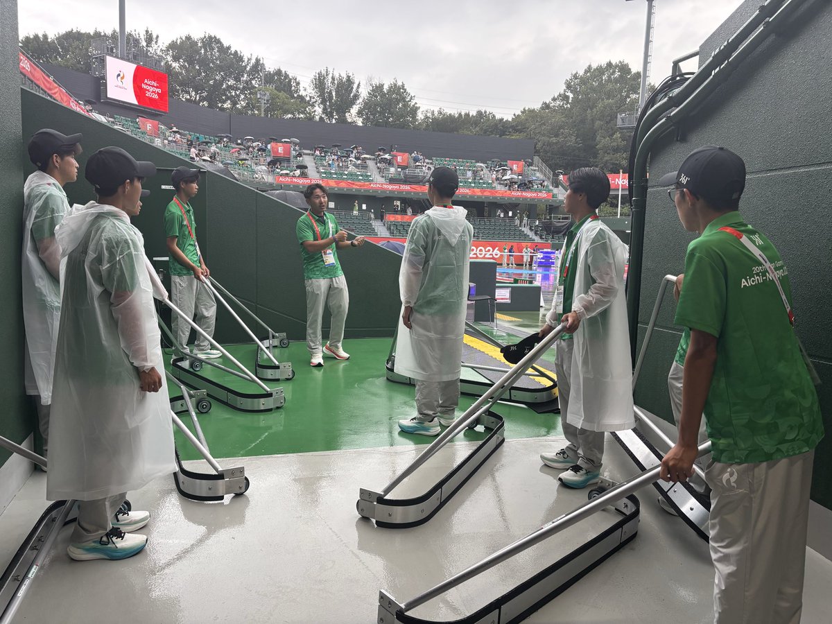 masato_ogiwara's tweet photo. こうやって支えてくれる人たちがいるおかげで、大会が成立していることを絶対に忘れてはいけないね。

当たりまえでないし、簡単なことじゃない。 https://t.co/klBLDXUw5f