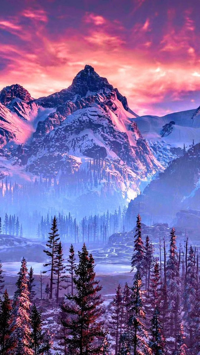 DesertAndPeaks's tweet photo. When the sky burns pink over white giants. 🏔️💜
Snow-covered peaks glowing under a fiery sunset.
Tall pines standing silent in the cold mist.
Nature's painting, no filter needed.
Lost in this winter fairytale. https://t.co/8lpHTgVvfa