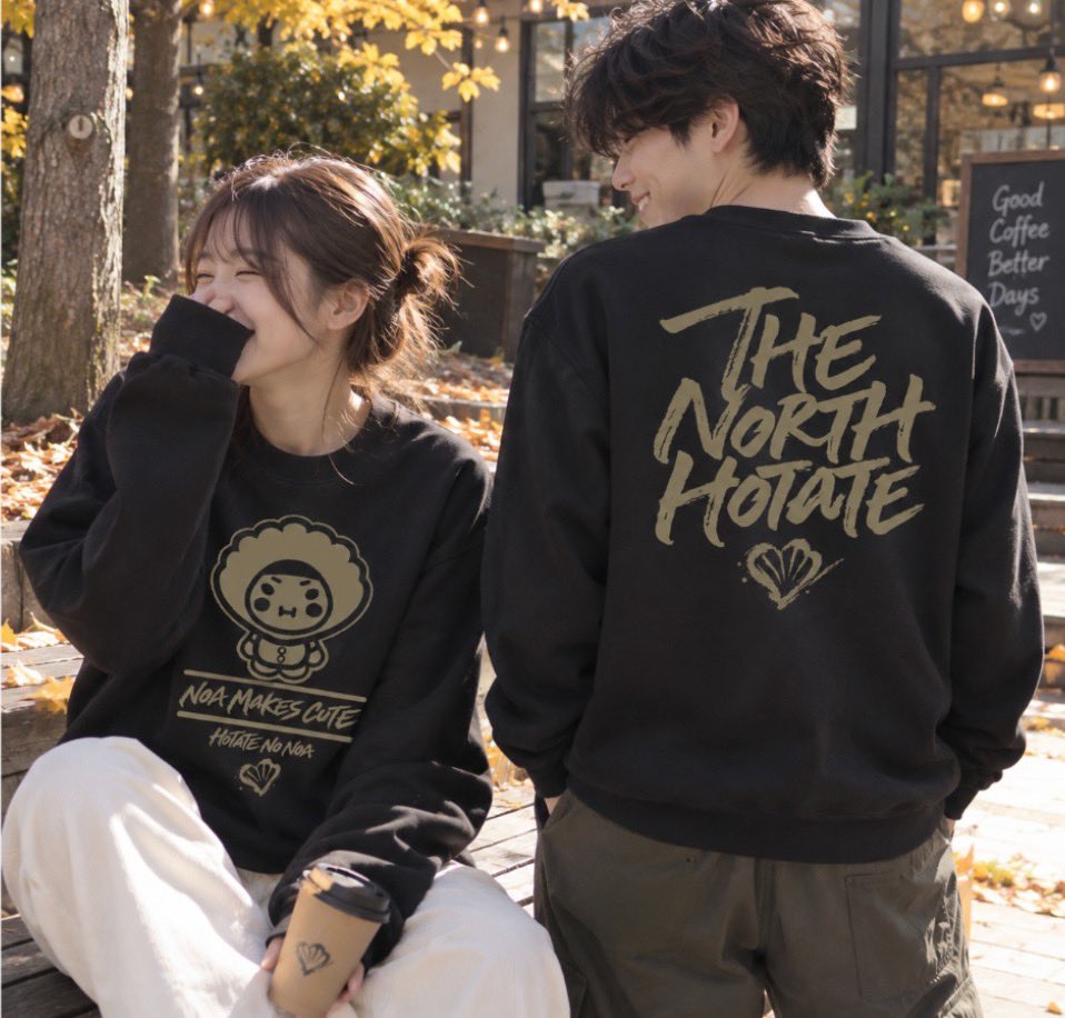 seafoodboyz's tweet photo. ノアパーカーに続いて、

ノアスウェット登場🐚✨

まもなく🍂 https://t.co/VK2X6TSwgZ
