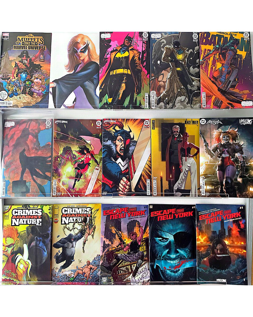 FinalBossComics's tweet photo. Wake me up when #NCBD begins

🔥 Ab. Batman
🔥 Ab. WW
🔥 Cult-de-Sac
🔥 Feral
🔥 Greatest American Hero
🔥 Infernal Hulk vs Wolverine
🔥 Last Driver
🔥 Mad Science Division The Cold Open
🔥 Miles Morales: Spider-Man
🔥 Muppets Take the Marvel U
🔥 Sight
🔥 Terrorbytes

#FinalBoss https://t.co/gpOduLaoU1