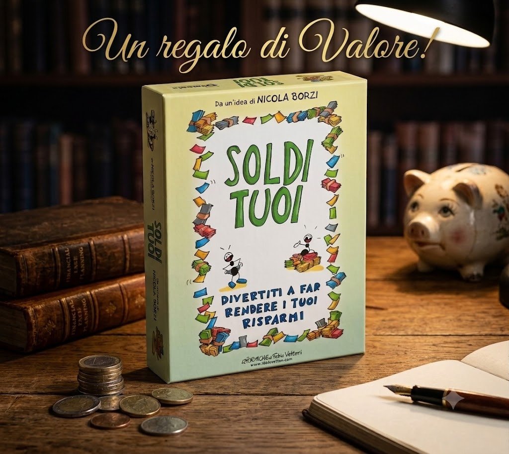 nicolaborzi's tweet photo. Con il gioco di carte da tavolo Soldi Tuoi ti diverti in famiglia e con gli amici e impari le basi dell'educazione finanziaria. #SoldiTuoi
https://t.co/0SErp90MgY
#finanza #risparmio #investimenti #risparmiatori #educazionefinanziaria #consulenza #consulenti #commissioni #spese https://t.co/Xfg4uONaVT