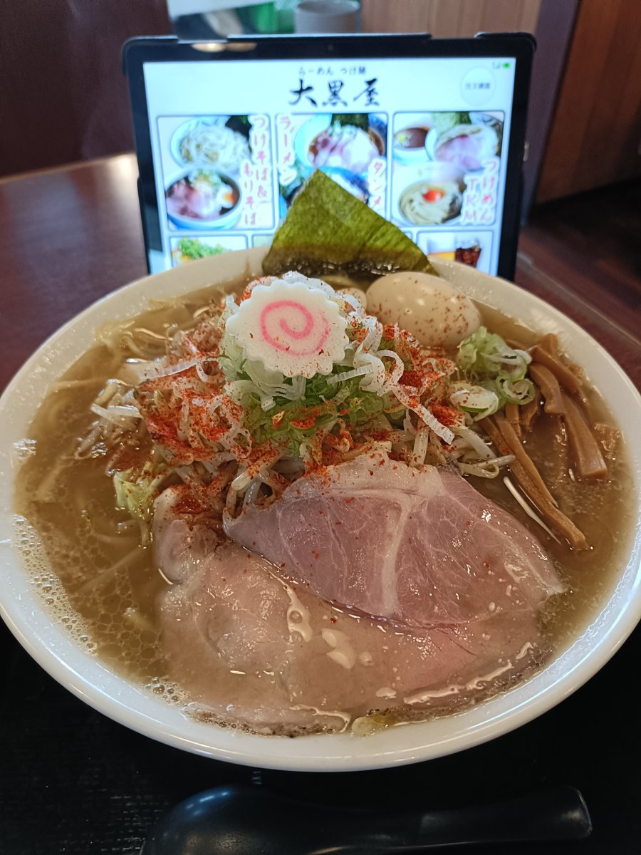 r7ded798aezen9h's tweet photo. らーめん つけ麺 大黒屋 さん

タンメン 特盛 卓上🌶
肩ロース

炒め野菜の香りが美味い
野菜の旨みが溶け込んだスープ
優しい塩味が嬉しい
もっちもち中太麺
喉越しが楽しい
美味しかったぁ
ご馳走様でした😁 https://t.co/ZTMaOJPAai