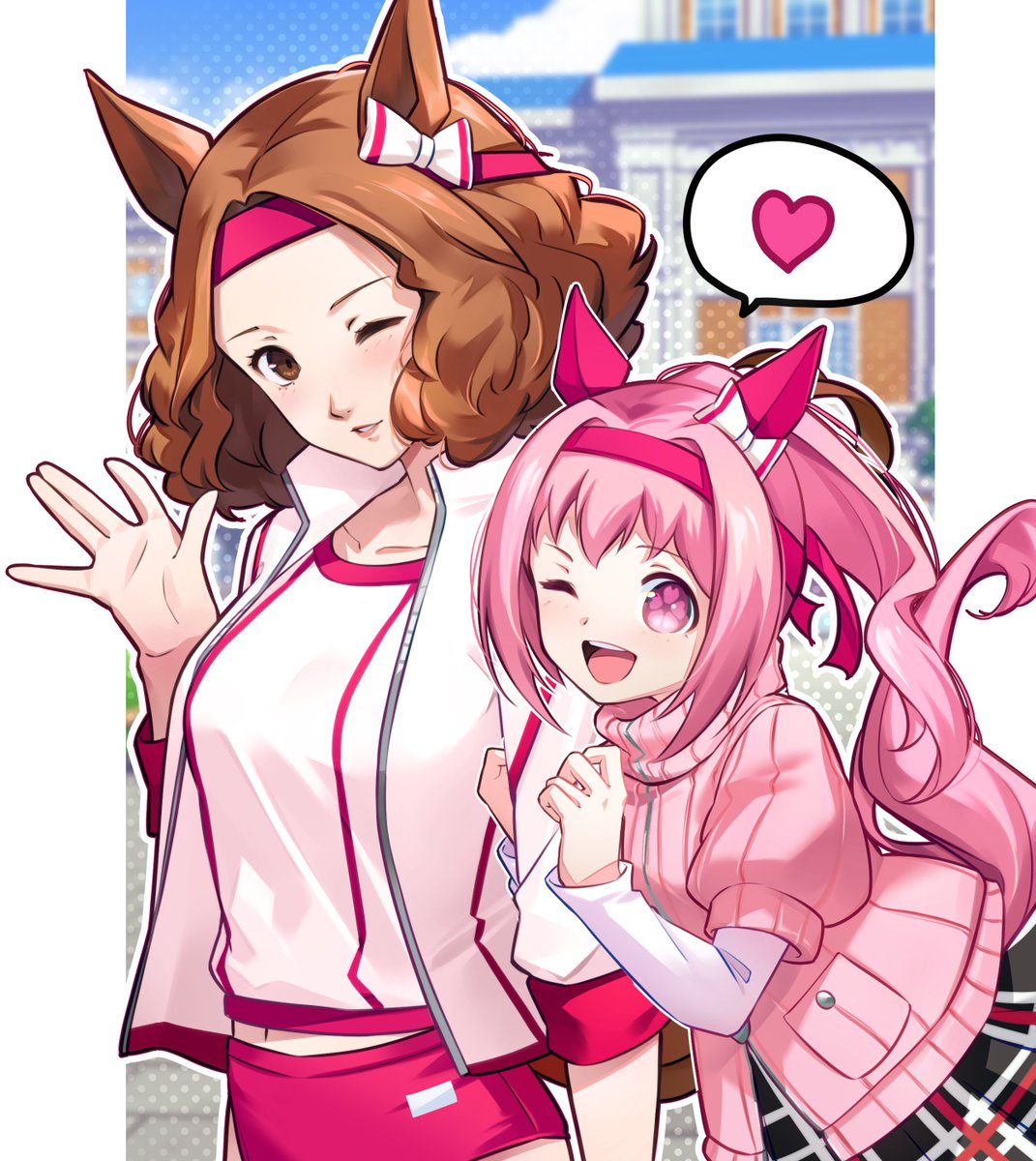 WanderstillArt's tweet photo. Okum(urara) Haru 

#umamusumeㅤ #ウマ娘
#persona #ペルソナ https://t.co/fVEbs0UViG