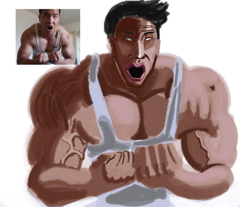 Volt0Stylus's tweet photo. @matw1x Some fanart I made. A bit rough around the edges but hey... https://t.co/iIMtwMsGSa