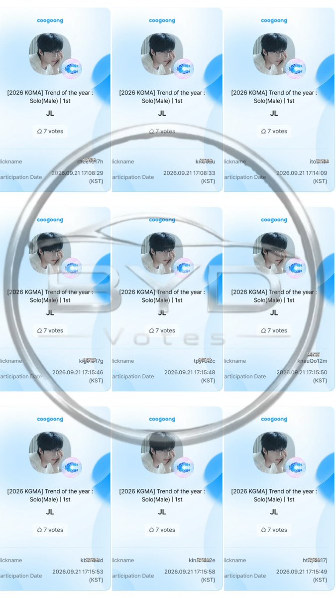 bydvotes's tweet photo. Done drop 110K 💙 for #JL #AHOF for winning the poll and most proofs ✨
Thank you everyone for participating in this giveaway ✨ https://t.co/B8yXuyXshU