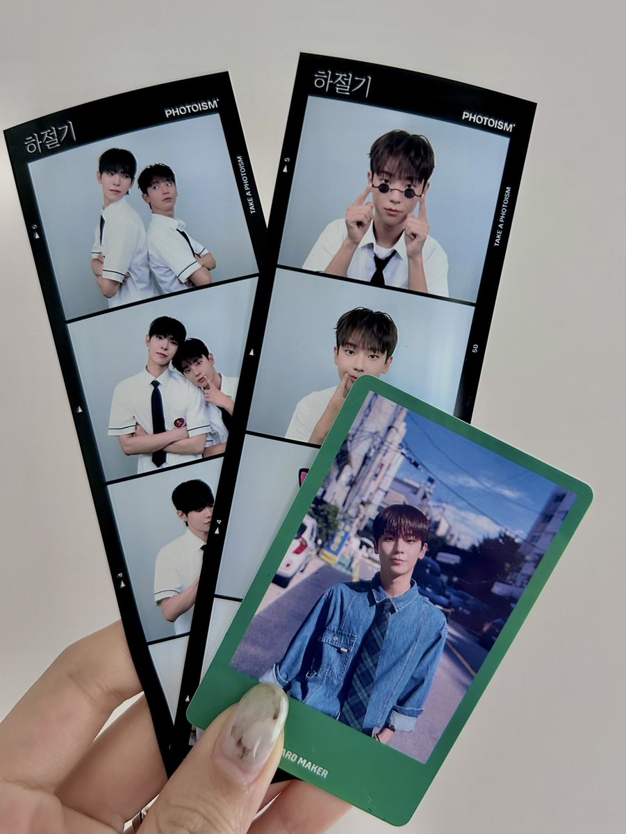 owinu_it's tweet photo. ゲット~~！ついでにお気に入りでカードも作ってきた🐸
#summertime #김도민 https://t.co/hfbp2F9NYP