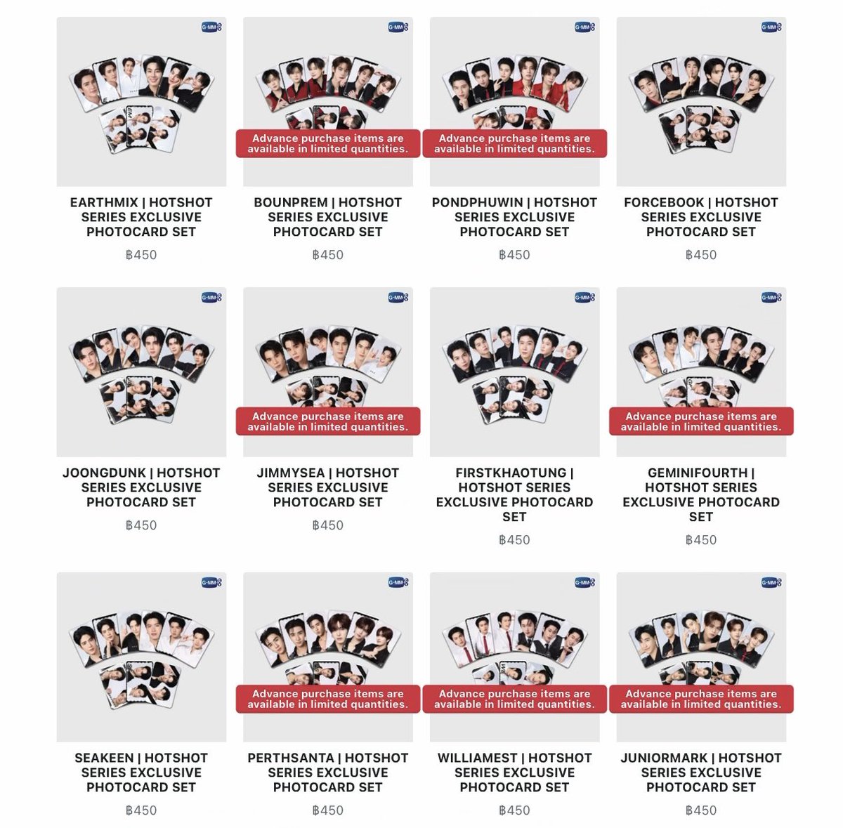 badubbadabe01's tweet photo. พรีออเดอร์ 10/10 คาดแดงกันให้แฟ่ดดดด
#GMMTVFANIVAL2026HappyFamily 

• Hotshot Photoset
NamtanFilm
EmiBonnie
JanJingjing
JaoyingMewnich
PahnFond
KapookCiize
Lykn
Jasper
BounPrem
PondPhuwin
JimmySea
GeminiFourth
PerthSanta
WilliamEst
JuniorMark

• Rubber
Neona
Smyle
Jummo
Permpoon

เหมือนผ้าห่มจะมีหมดด้วยแต่ดูไม่ทัน 🥹