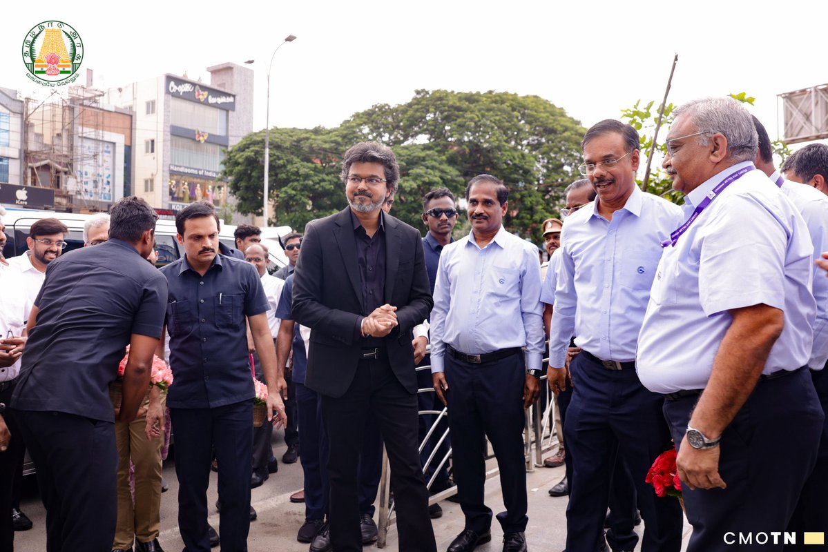 ActorVijayTeam's tweet photo. INFO - CM Vijay is scheduled to inspect the Tamil Nadu Electricity Board headquarters today. https://t.co/L9eAJIhrf3