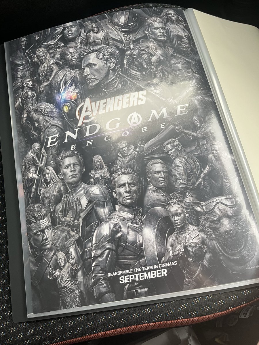 I_LOVE_HANSODE's tweet photo. エンドゲーム映画館で見れてよかった😭
明日の夜までポスター残ってるかな https://t.co/eJewujfc4Z