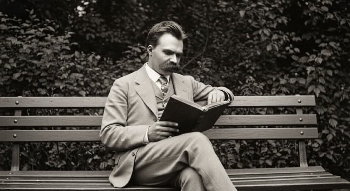 Paradigmalar2's tweet photo. “Birey, sürünün egemenliğinden özgür kalmak için her zaman mücadele etmelidir."

Nietzsche https://t.co/bbaEYpsLh8